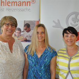 Sigrid Barthel, Kerstin Pontasch, Anja Rudolph (im Bild von links nach rechts) - Schulelternbeirat und Förderverein der IGS