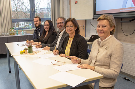 Unterzeichnung der Kooperationsvereinbarung in Losheim am See